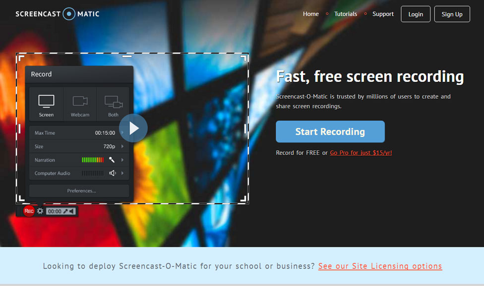 software to record screen for mac